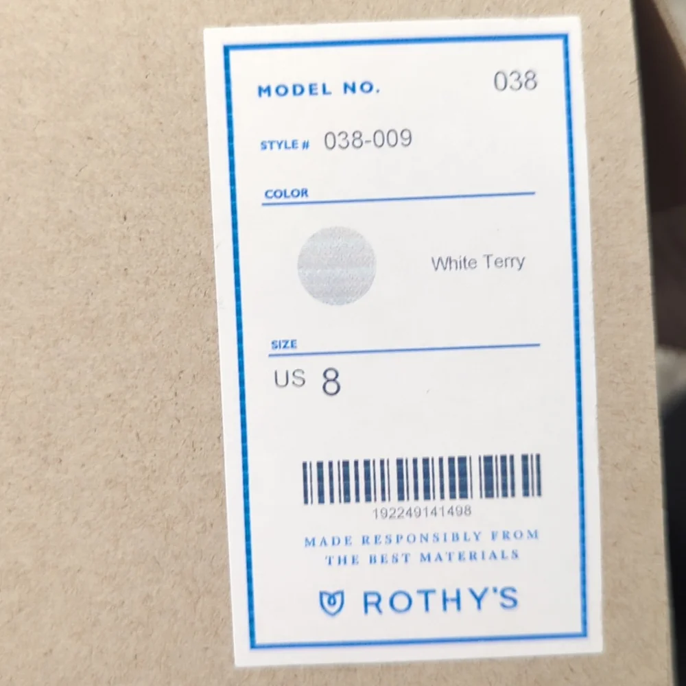 BNIB 8 Rothy's lace ups - Picture 3 of 3